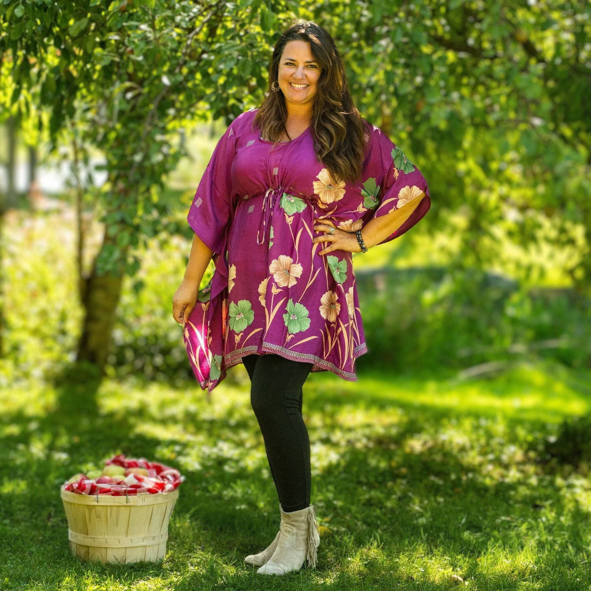 Aanya Adjustable Short Kaftan - view 4