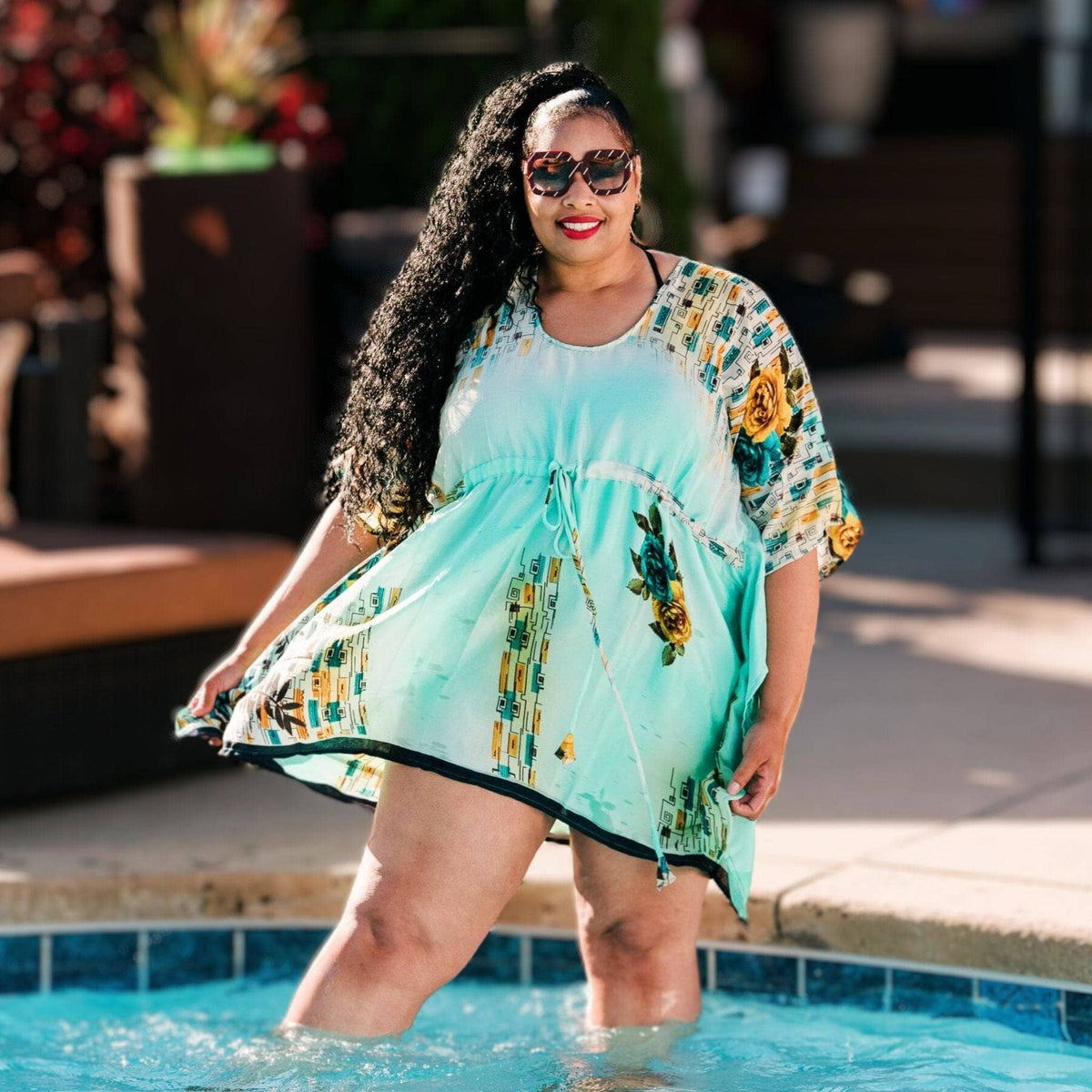 Aanya Adjustable Short Kaftan - view 7