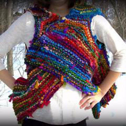 Adventure Cardi Knitted Vest Pattern