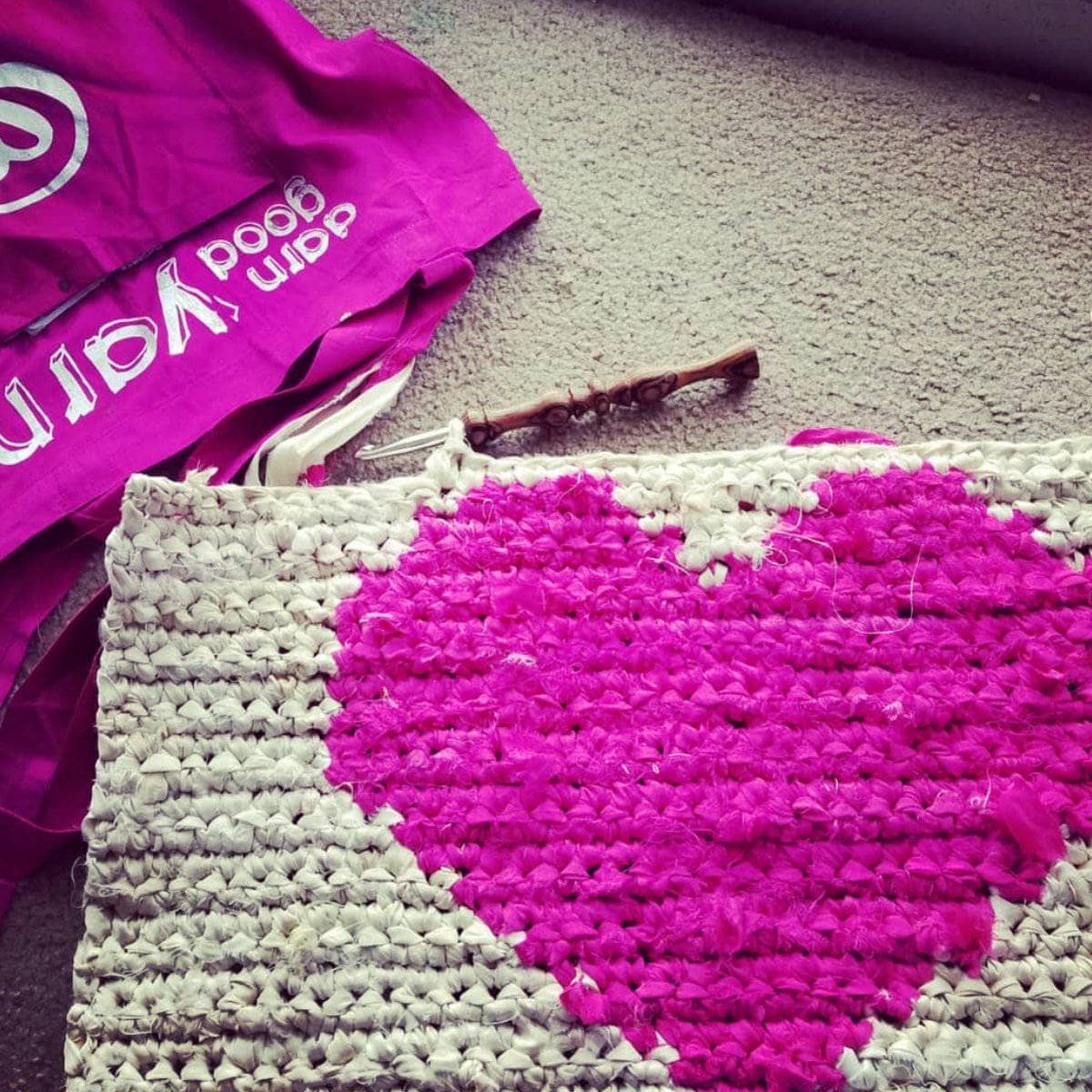 All My Love Wall Hanging Crochet Pattern - view 3