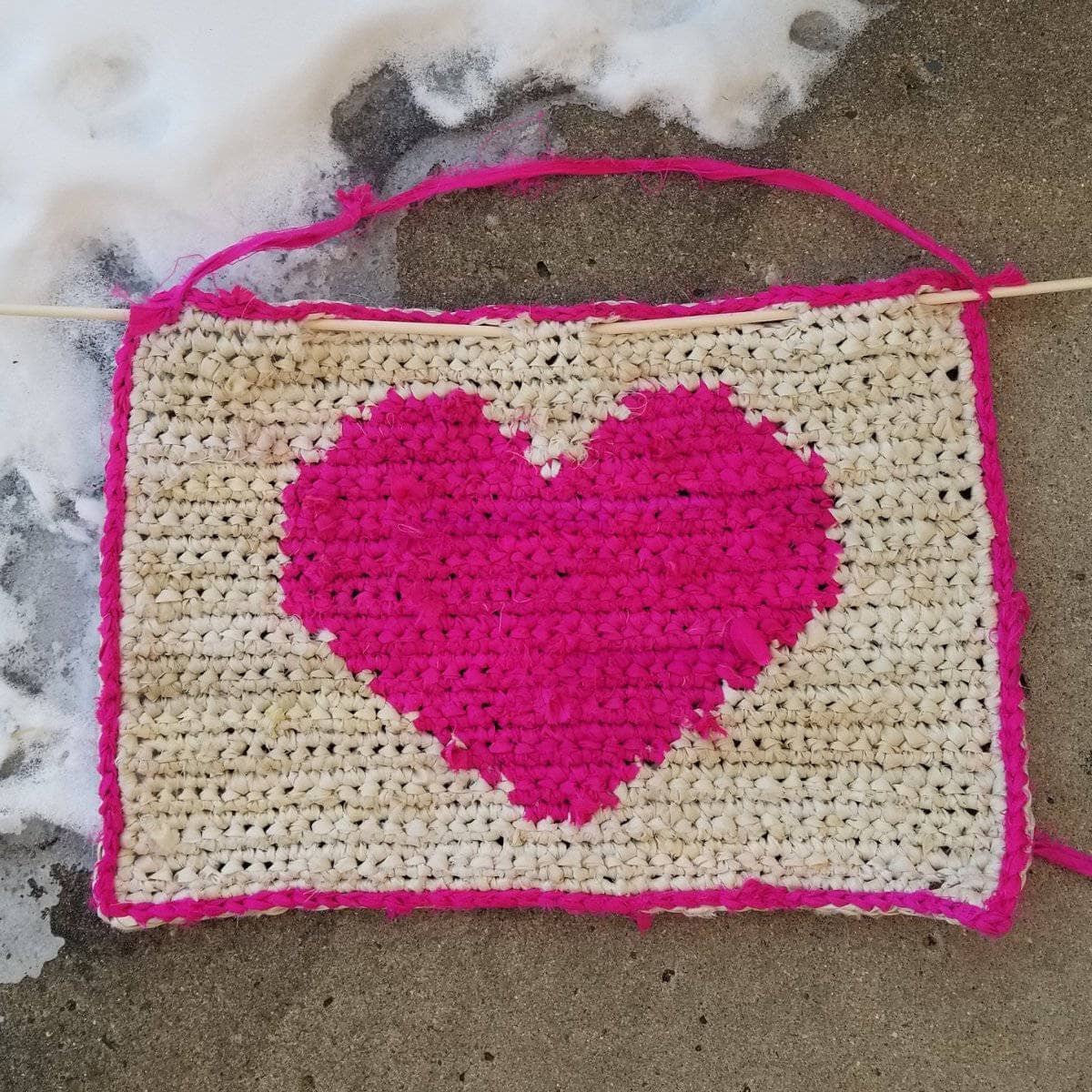 All My Love Wall Hanging Crochet Pattern - view 2