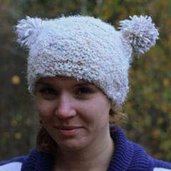 Arctic Snowball Hat Knitting Pattern - view 2
