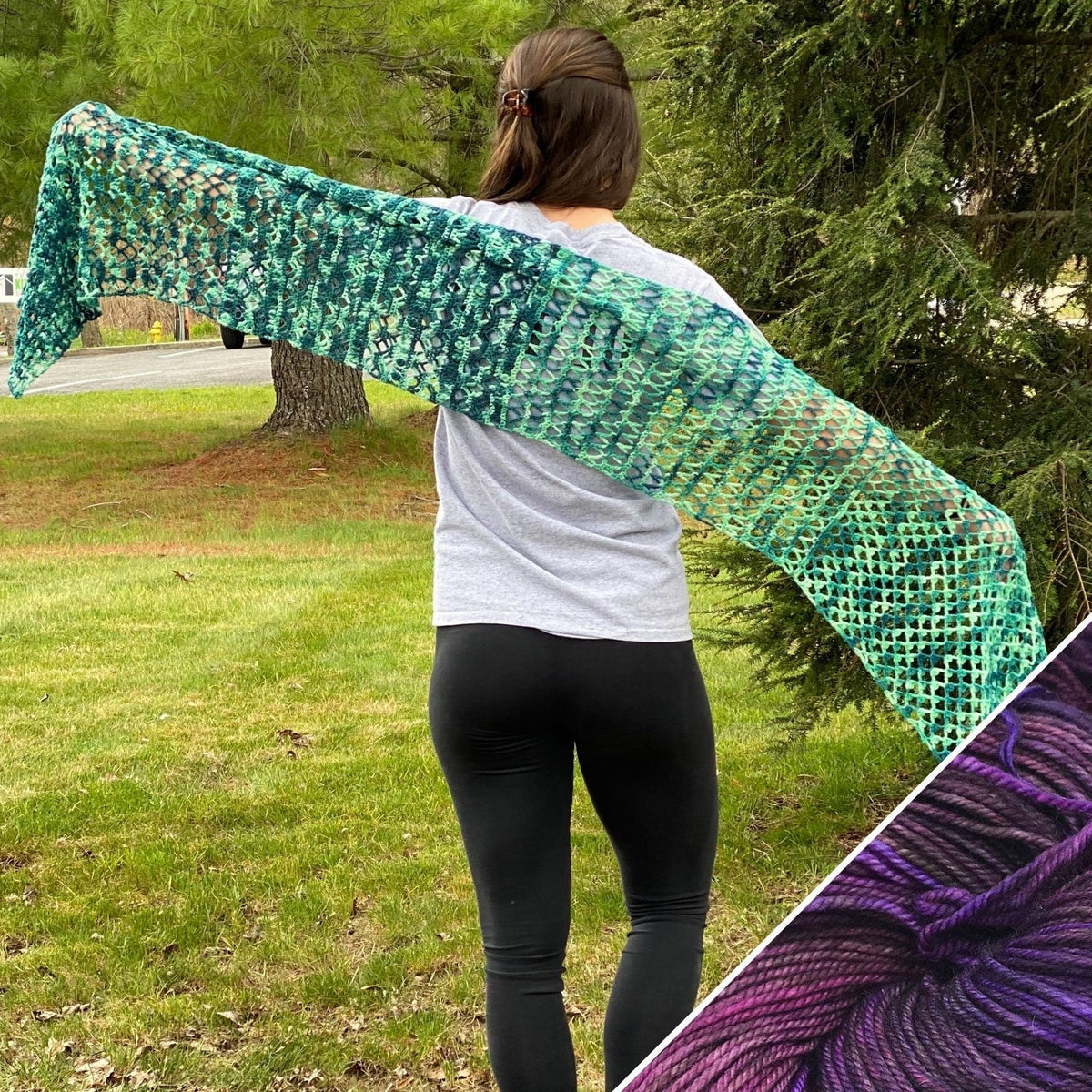 Ariel Shawl Crochet Kit - view 9