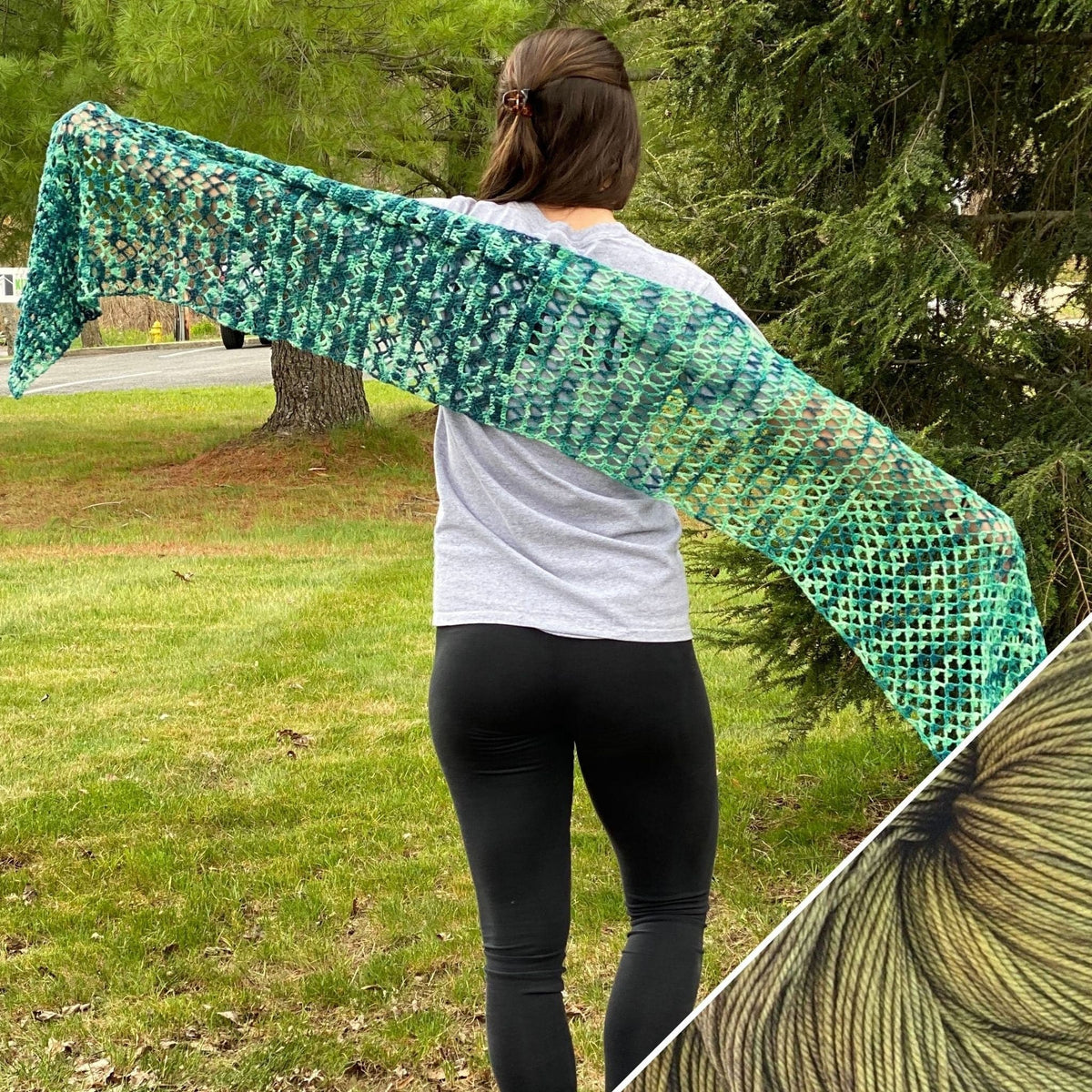 Ariel Shawl Crochet Kit - view 8