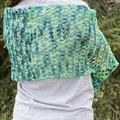 Ariel Shawl Crochet Pattern - view 2