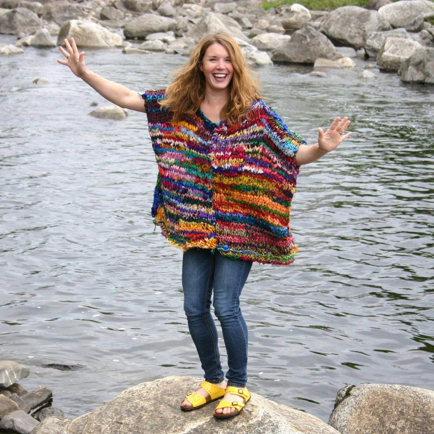 Artfully Yours Poncho Knit Kit - view 3