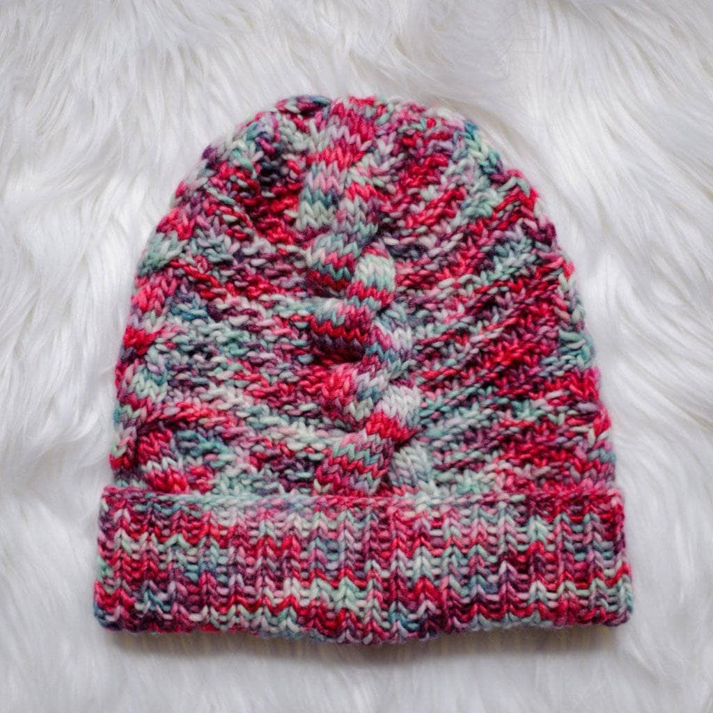 Ash Cave Beanie Knit Pattern - view 2