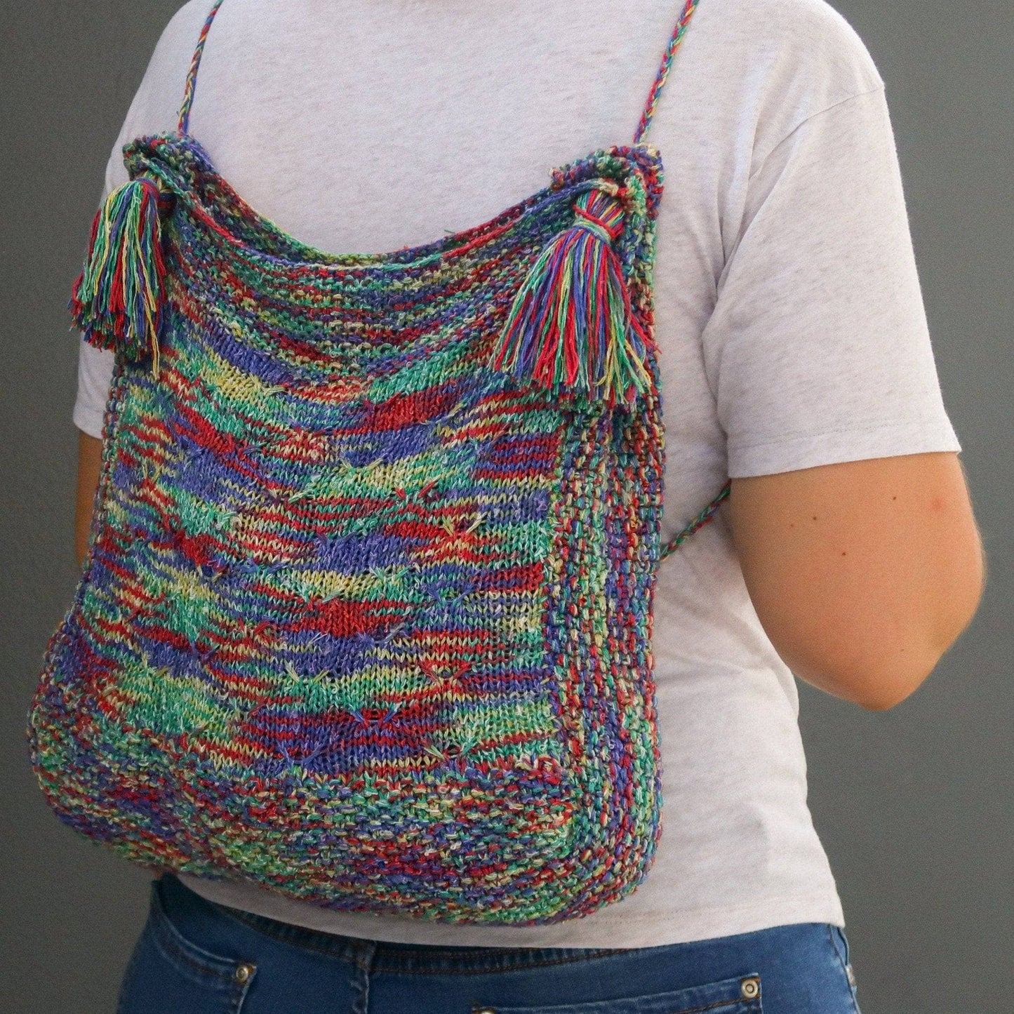 Back to School Backpack Knitting Pattern - view 3