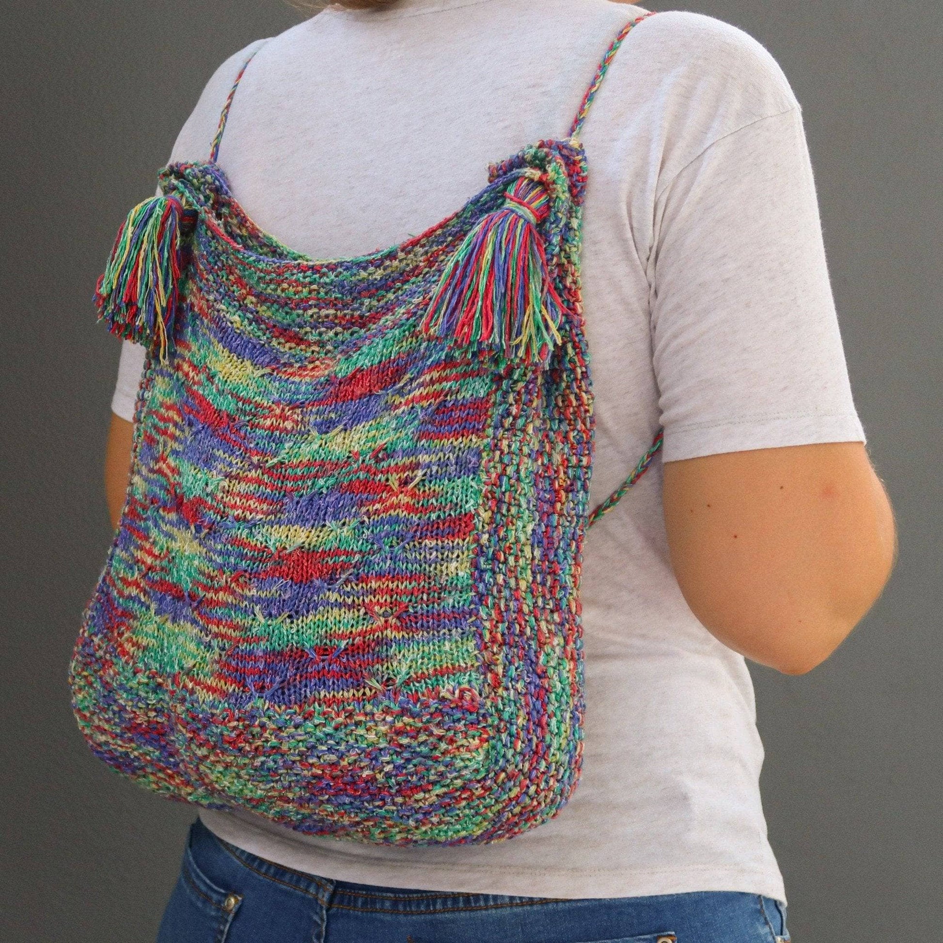 Back to School Backpack Knitting Pattern - view 2