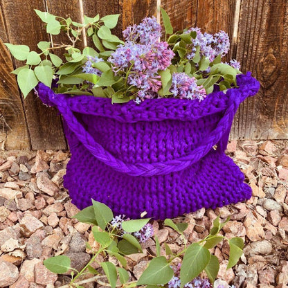 Beginner Friendly Knitted T-Shirt Bag Pattern - view 3