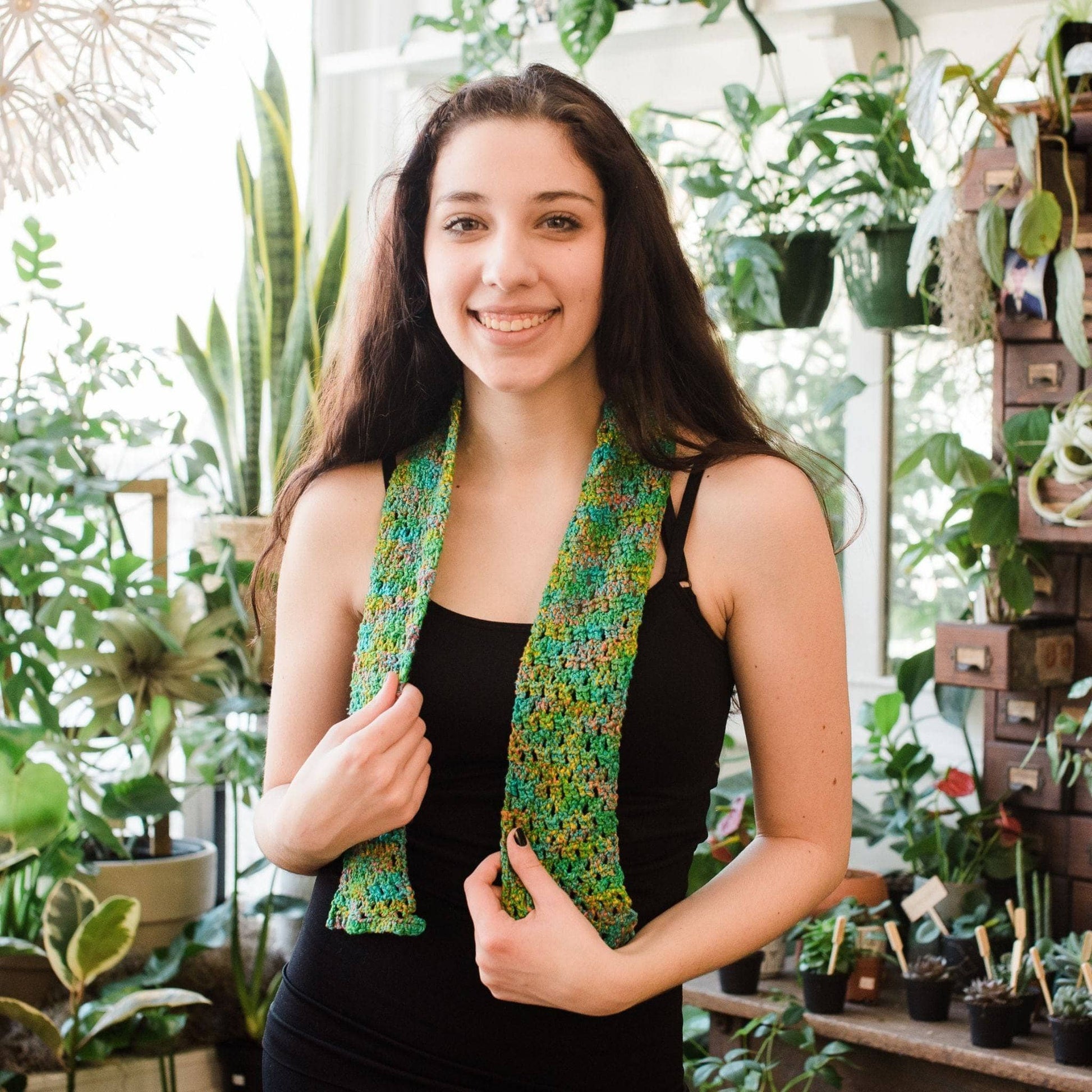 Beginner Scarf Knitting & Crochet Kit