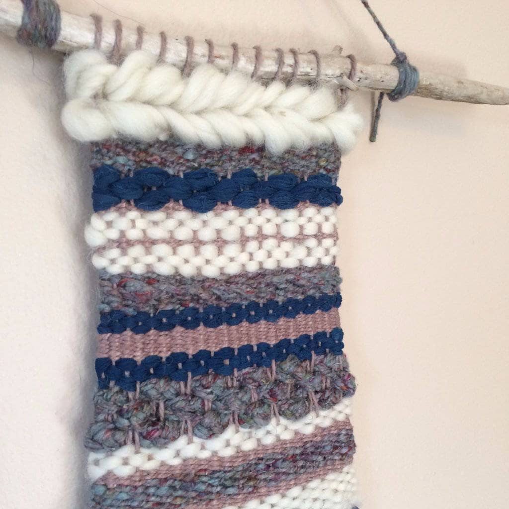 Beginners Weaving Pattern - Boho Urban Wall Hanging - view 2