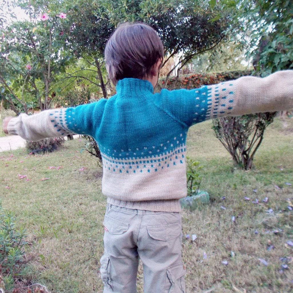Benja's Jacket Knit Child's Pattern - view 3