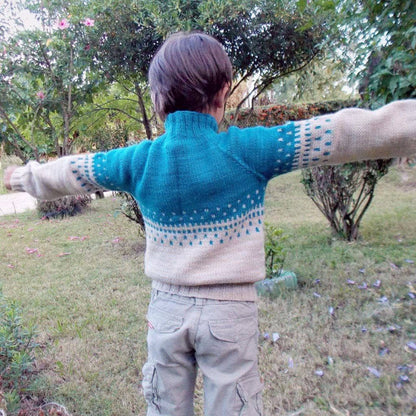 Benja's Jacket Knit Child's Pattern - view 3