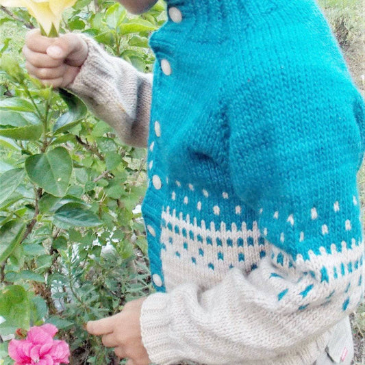 Benja's Jacket Knit Child's Pattern - view 2