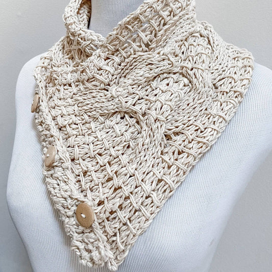 Birch Tree Cowl Knitting Pattern - view 2