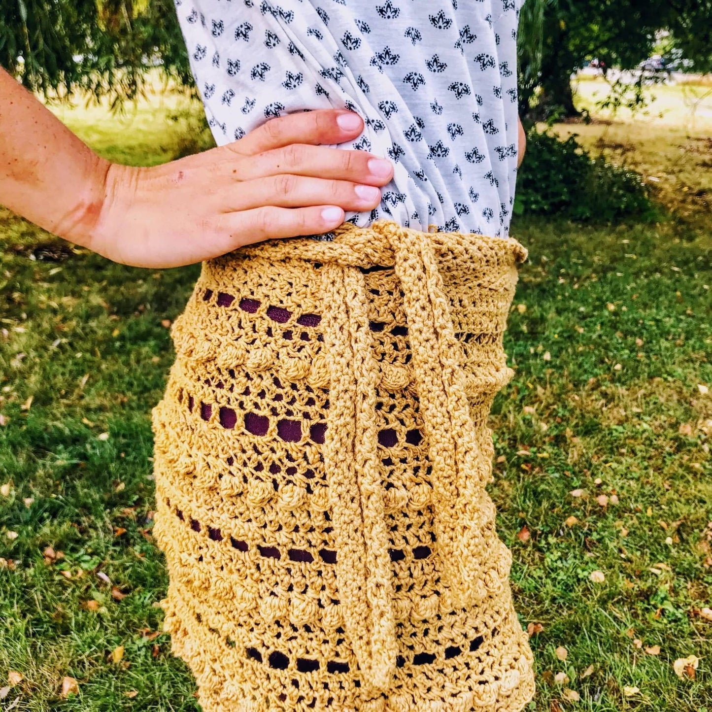 Bobble Wrap Skirt Crochet Kit - view 2