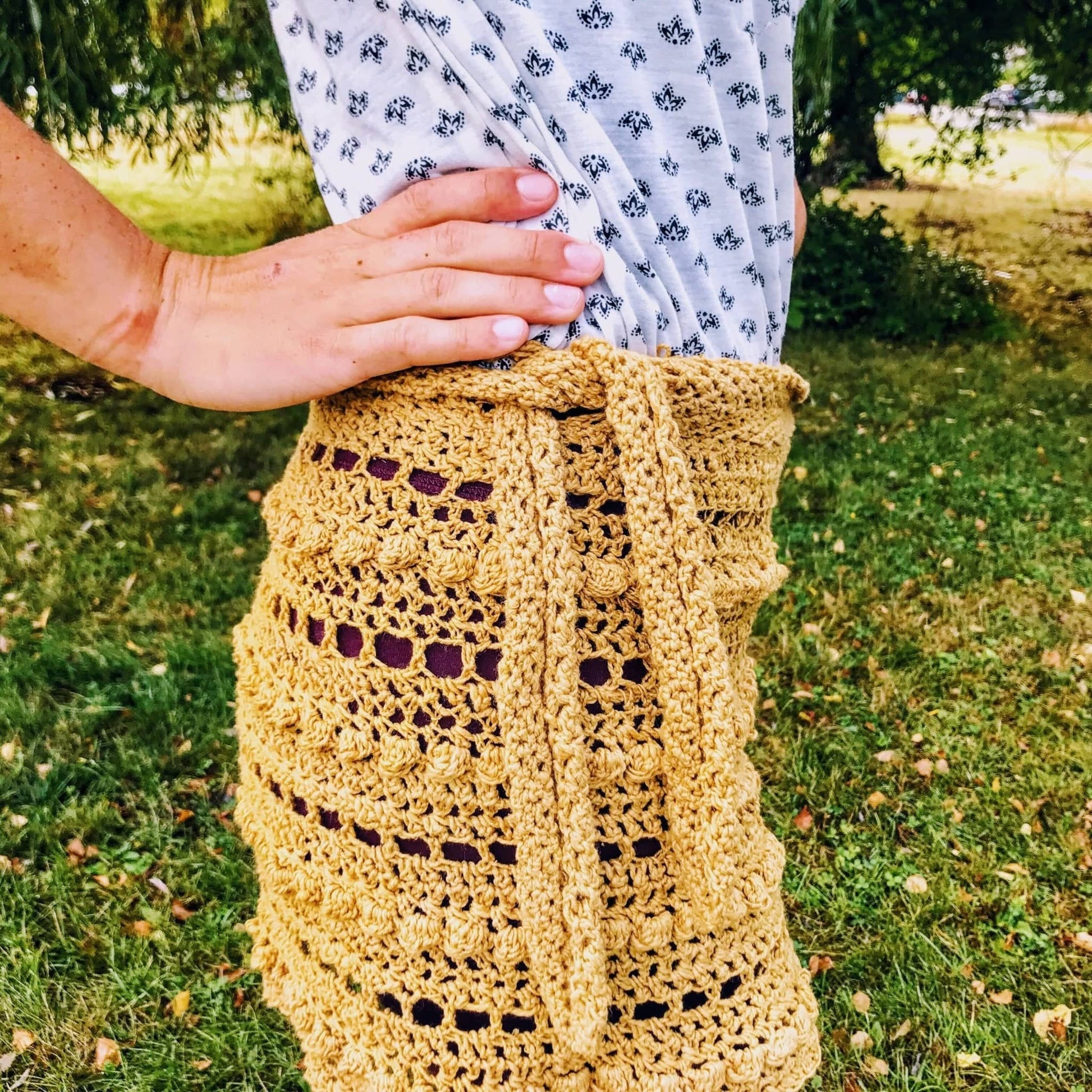 Bobble Wrap Skirt Crochet Kit - view 2