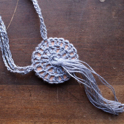 Boho Macrame Necklace Crochet Kit - view 3
