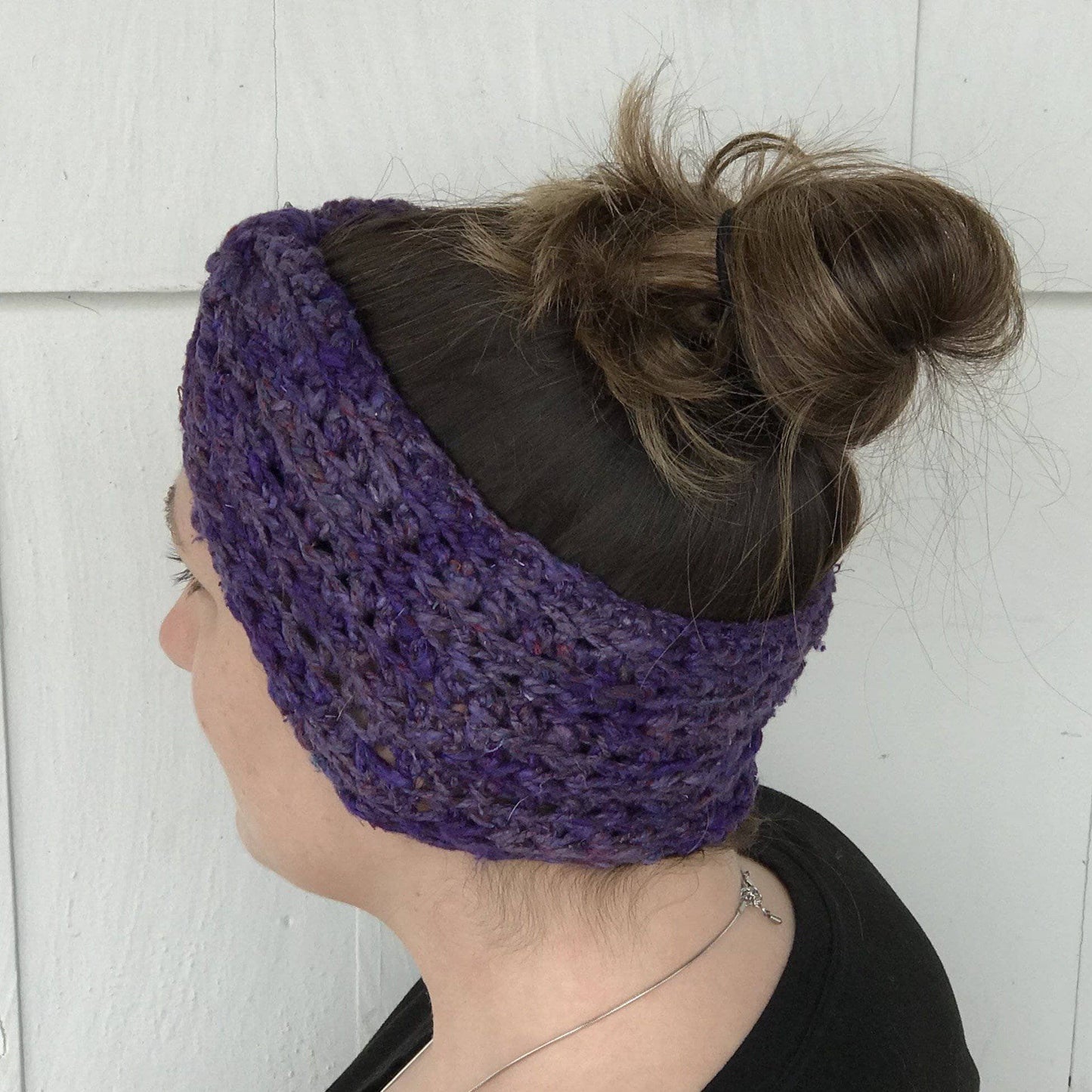 Beginner Ear Warmer Crochet Pattern - view 2