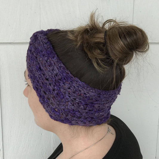 Beginner Ear Warmer Crochet Pattern - view 2