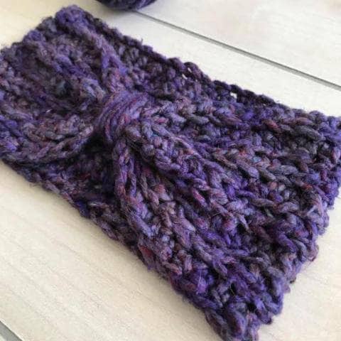 Beginner Ear Warmer Crochet Pattern - view 3