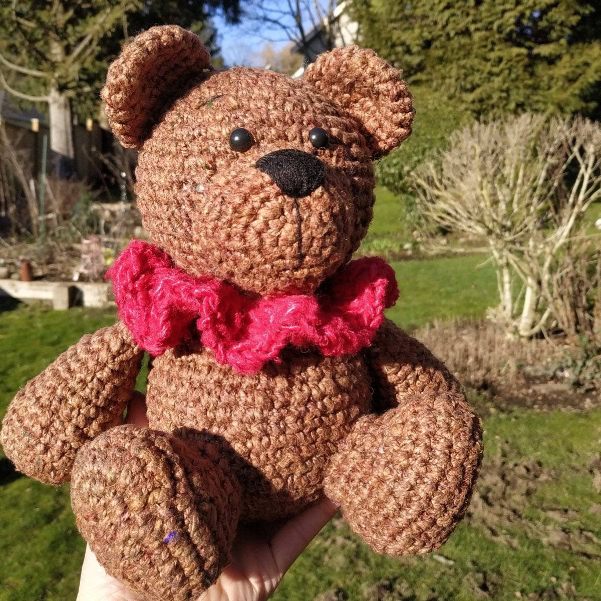 Brown Bear Amigurumi Crochet Kit - view 2