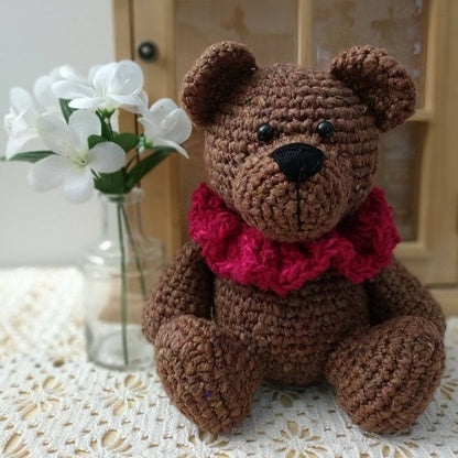 Brown Bear Amigurumi Crochet Kit - view 3