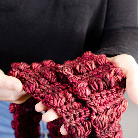 Burst My Bobble Infinity Scarf Crochet Kit - view 2