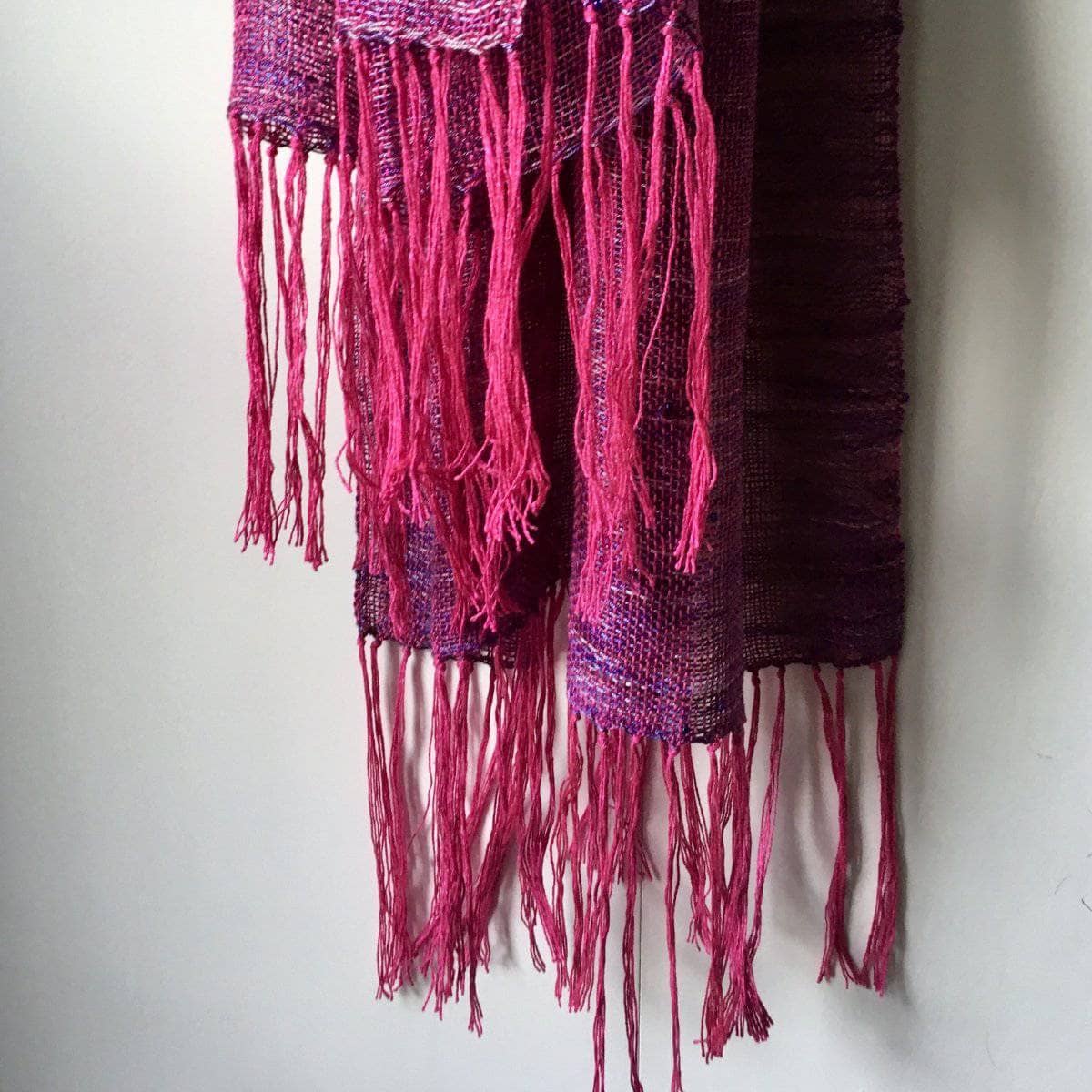 Celestial Silk Beaded Shawl Weaving Kit - view 2