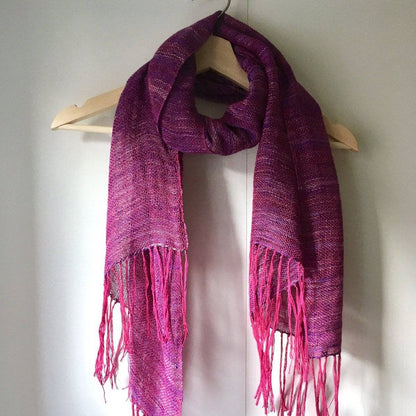 Celestial Silk Beaded Shawl Weaving Pattern - view 3