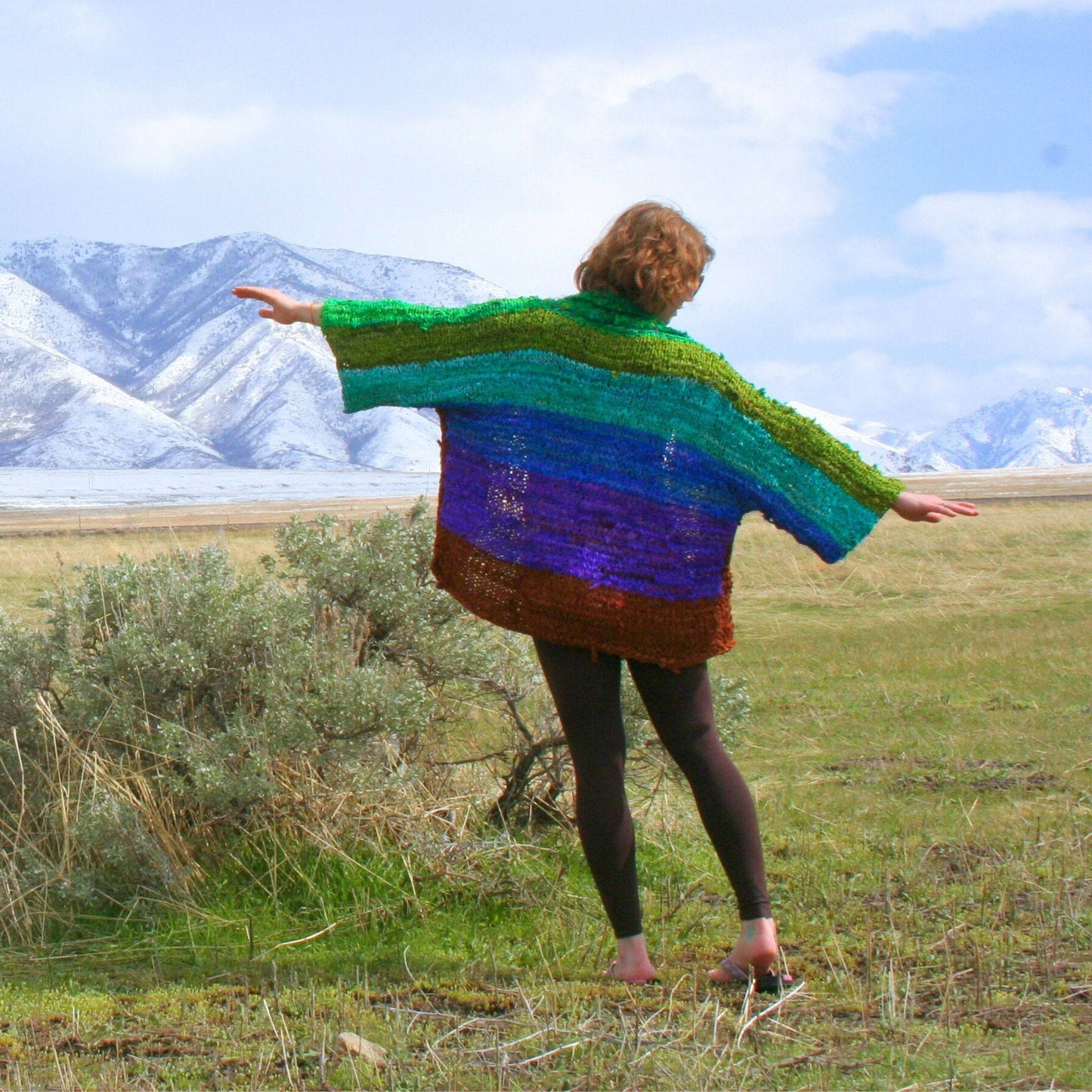 Chi Rainbow Ribbon Jacket Crochet Kit - view 2