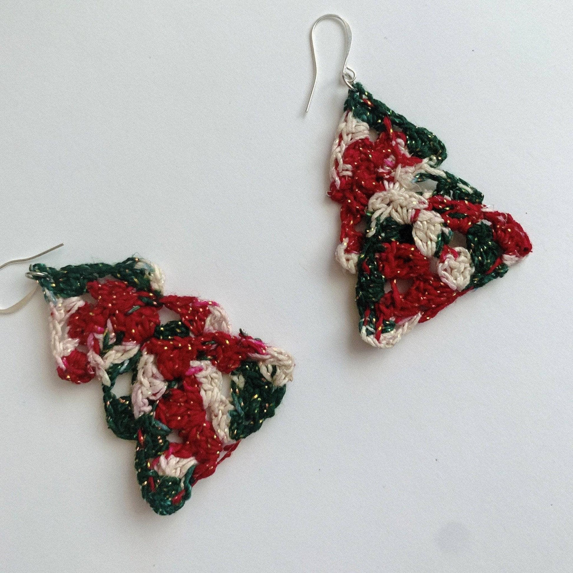 Christmas Tree Earrings Crochet Kit - view 2