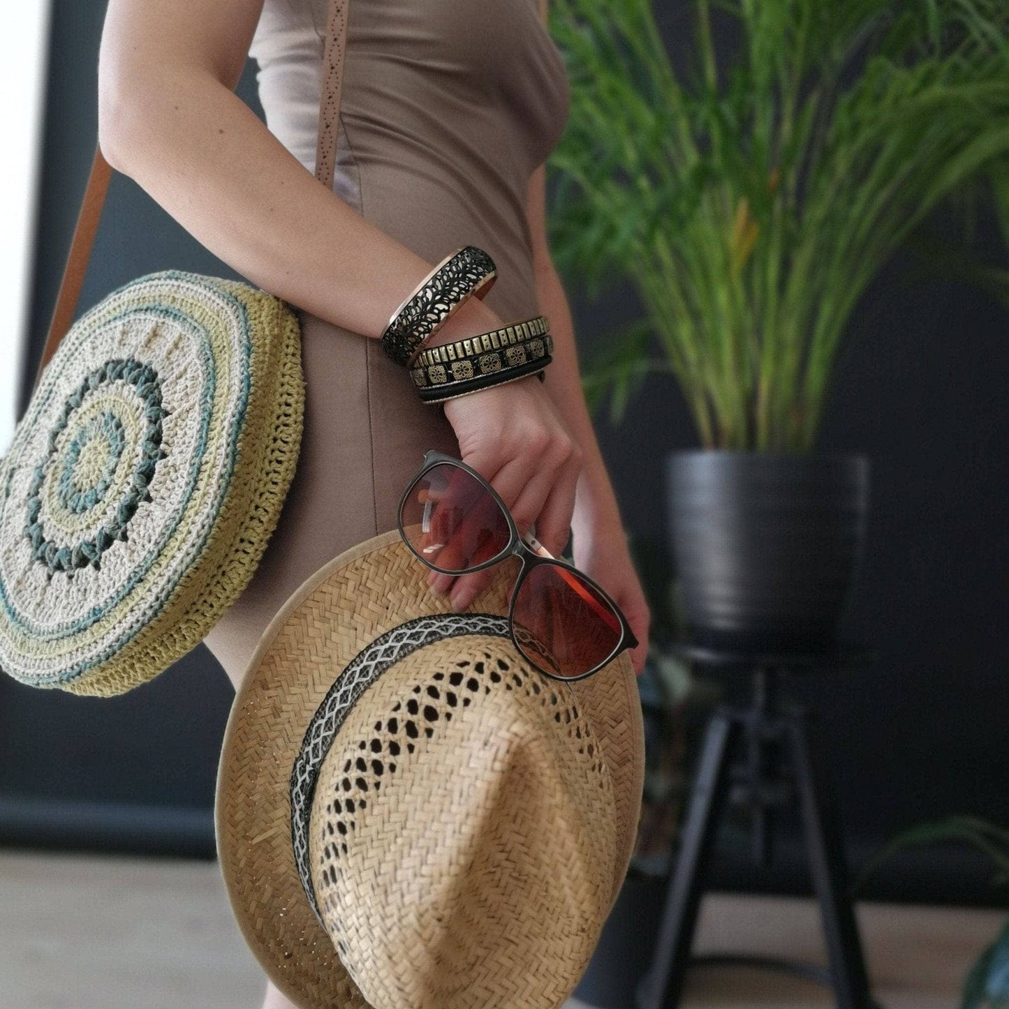 Circle Banjo Bag Crochet Pattern - view 3