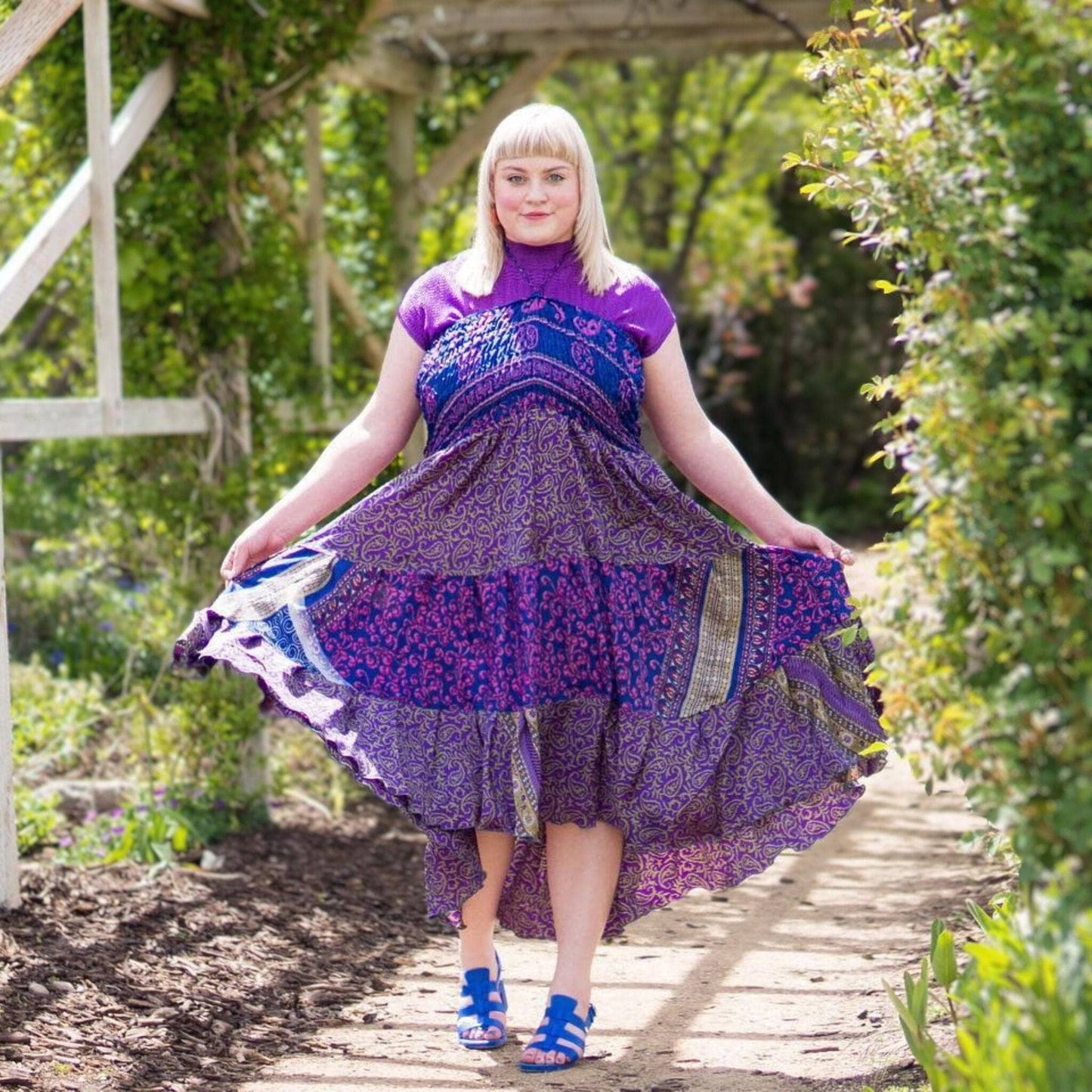 Sedona Patchwork Dress - view 15