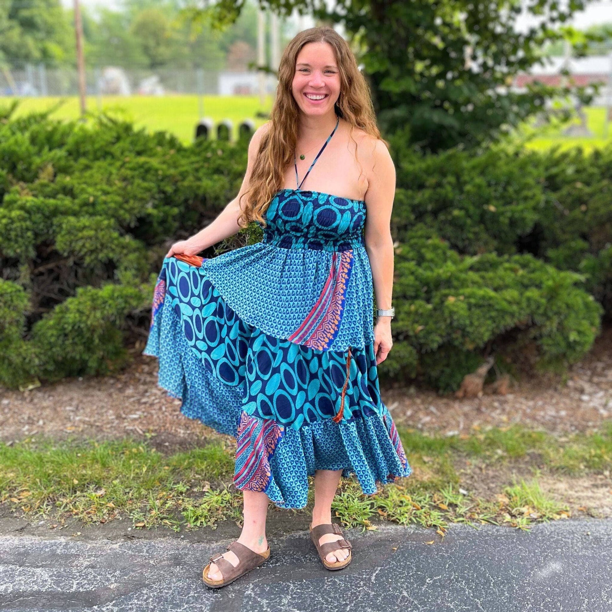 Sedona Patchwork Dress - view 17