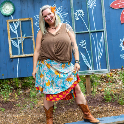 Made With Love: The Original Sari Wrap Skirt - view 50
