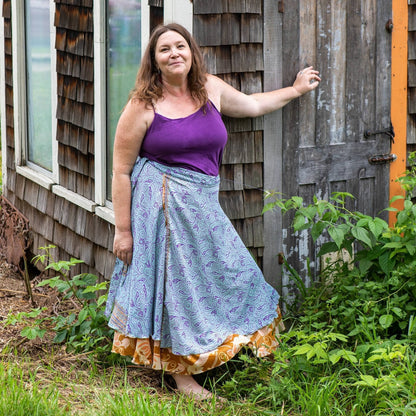 Made With Love: The Original Sari Wrap Skirt - view 48