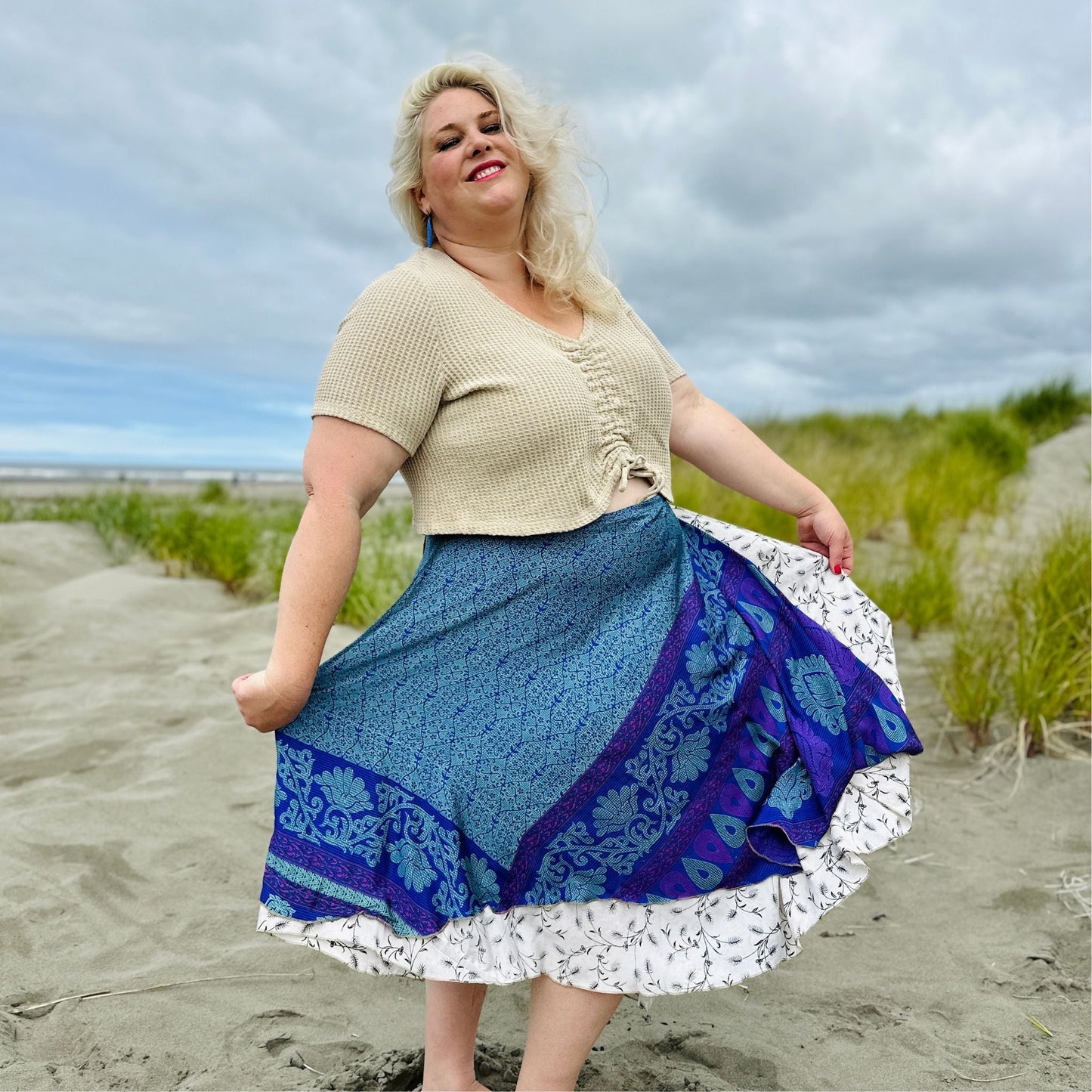 Made With Love: The Original Sari Wrap Skirt - view 49