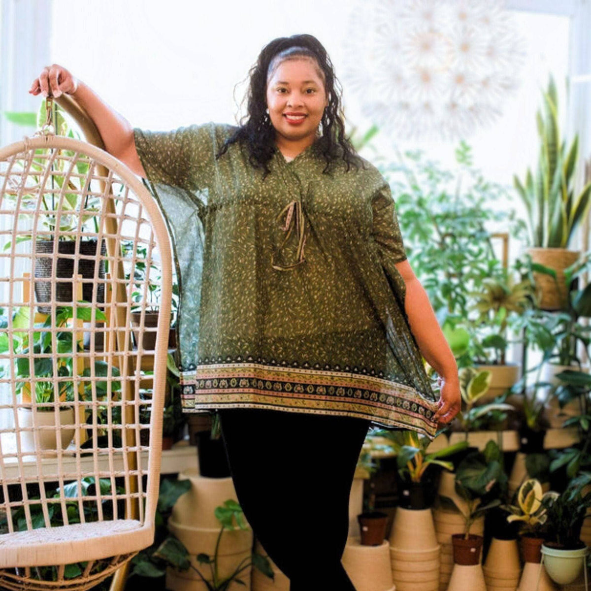 Aanya Adjustable Short Kaftan - view 11