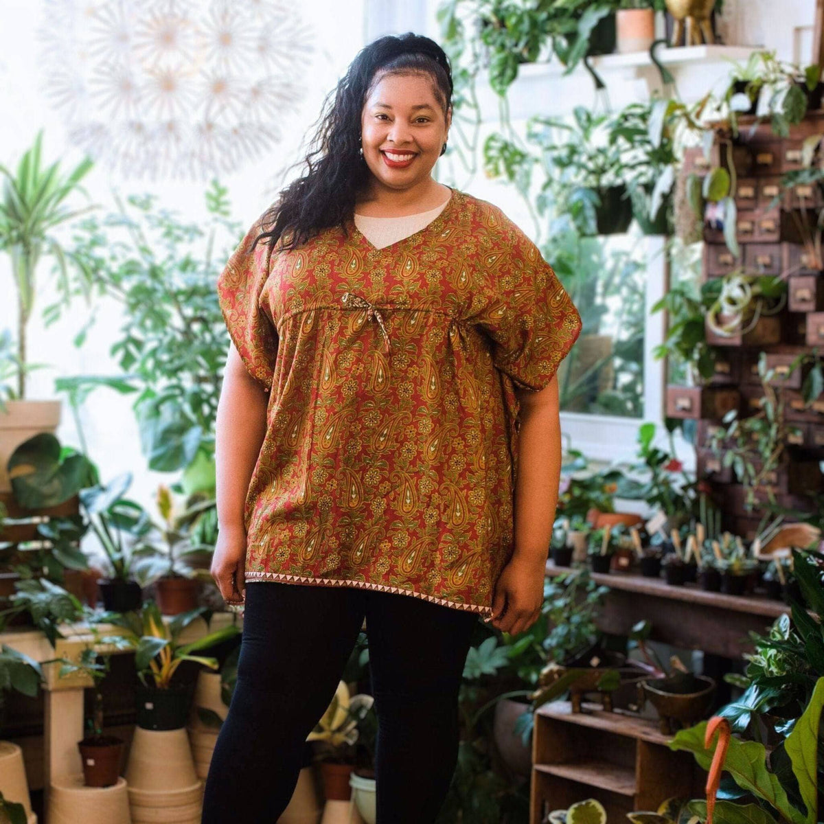 Aanya Adjustable Short Kaftan - view 14