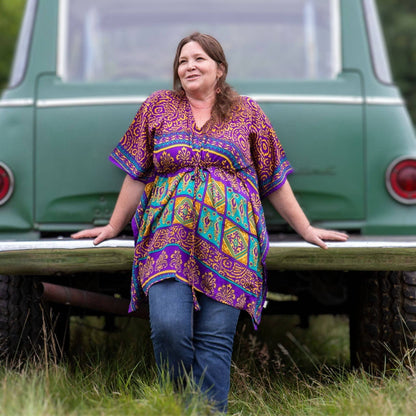 Aanya Adjustable Short Kaftan - view 15