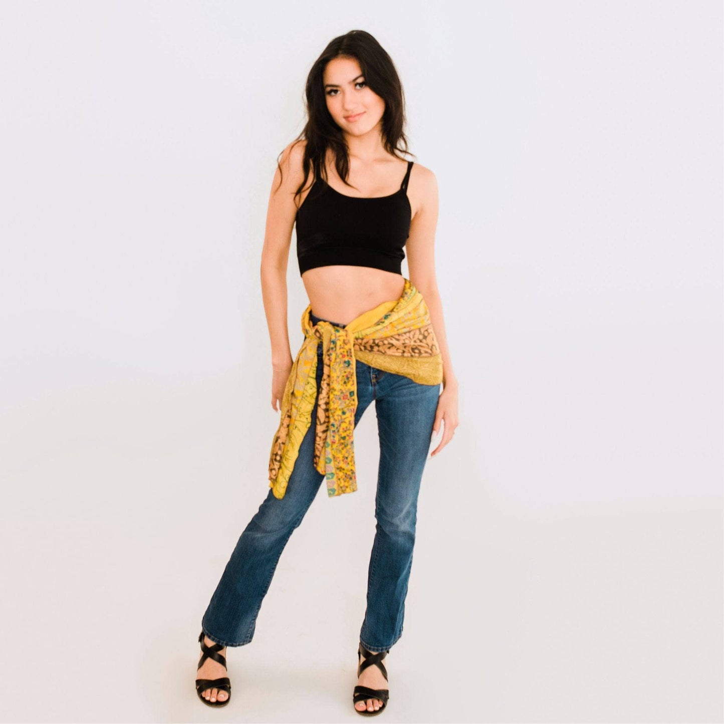 The Original Medley Scarf – Made from Recycled Sari Silk - view 13