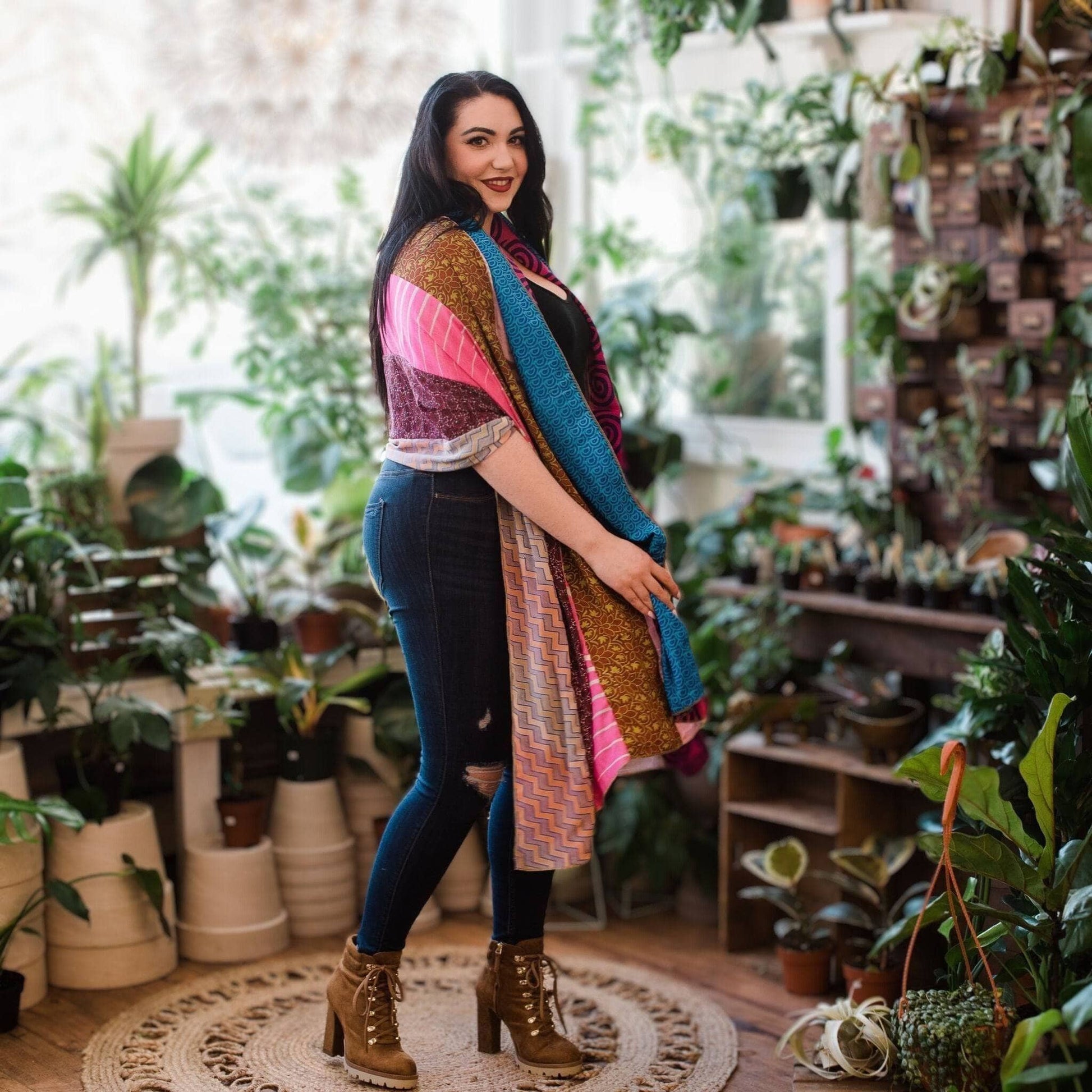 The Original Medley Scarf – Made from Recycled Sari Silk - view 14