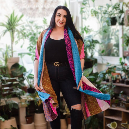 The Original Medley Scarf – Made from Recycled Sari Silk - view 21