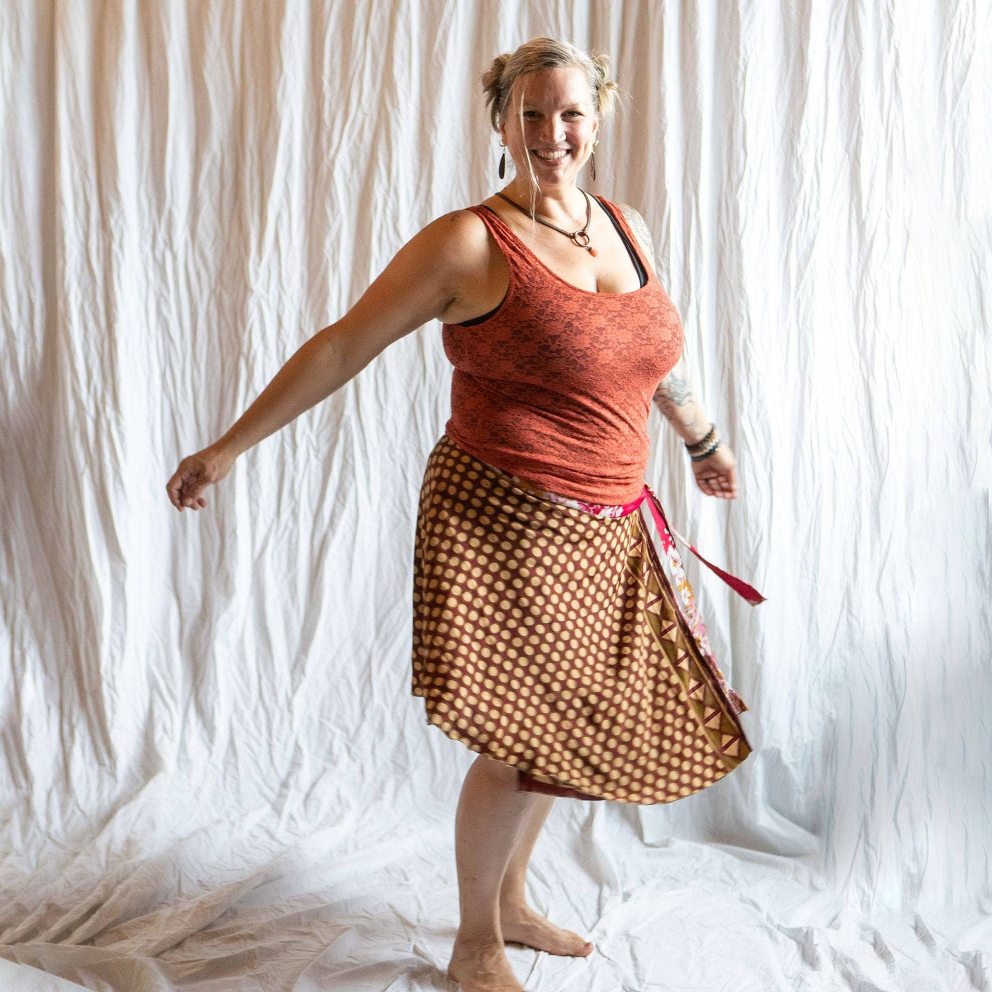 Made With Love: The Original Sari Wrap Skirt - view 25
