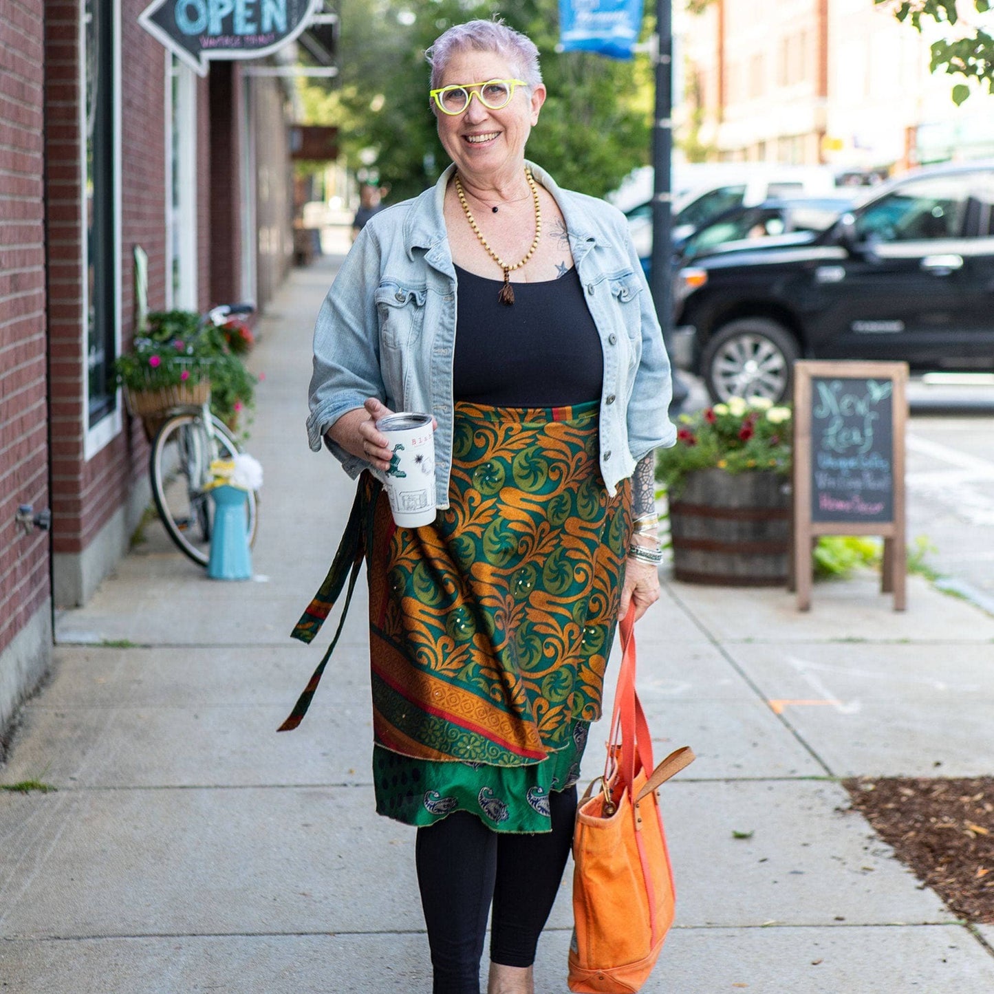 Made With Love: The Original Sari Wrap Skirt - view 26