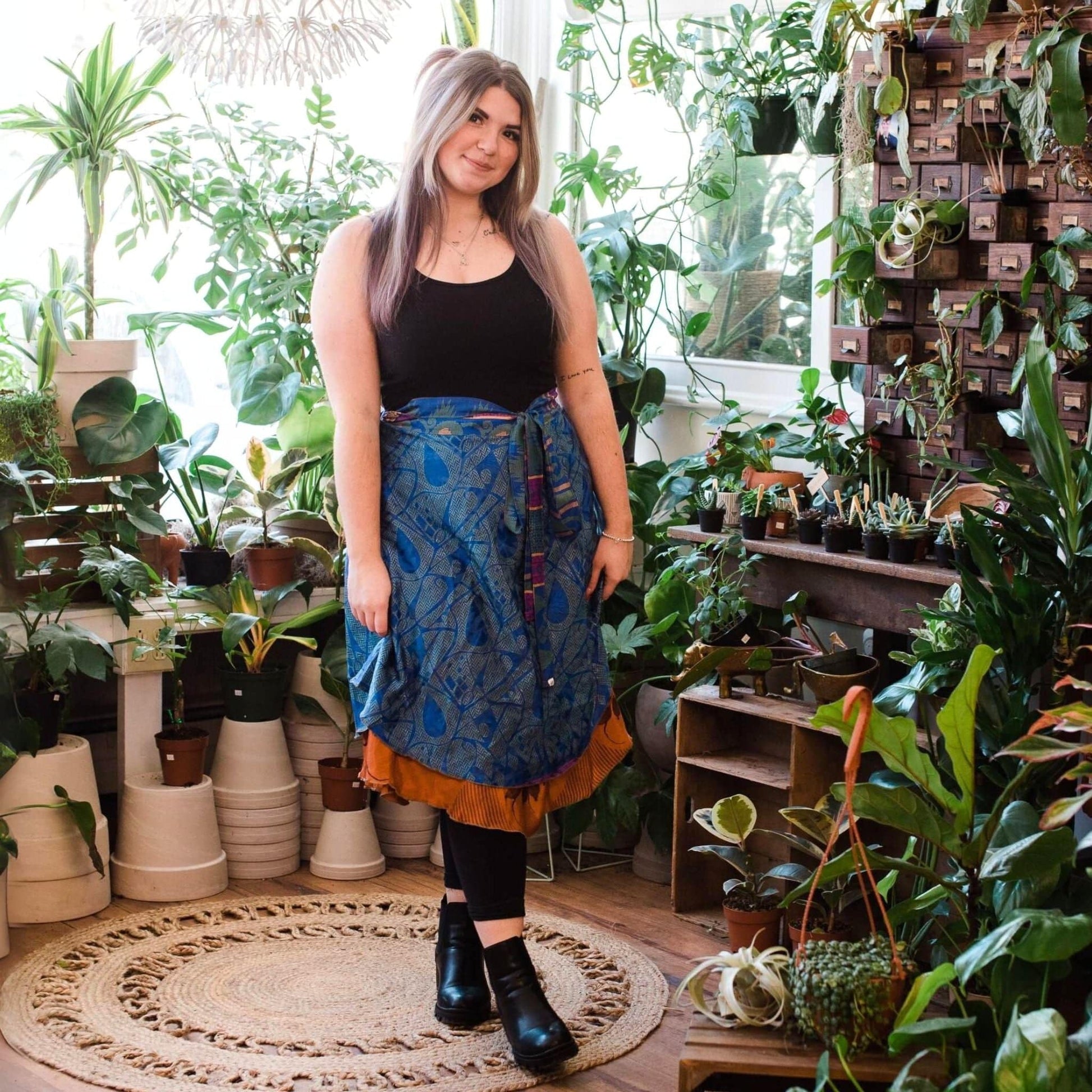 Made With Love: The Original Sari Wrap Skirt - view 32