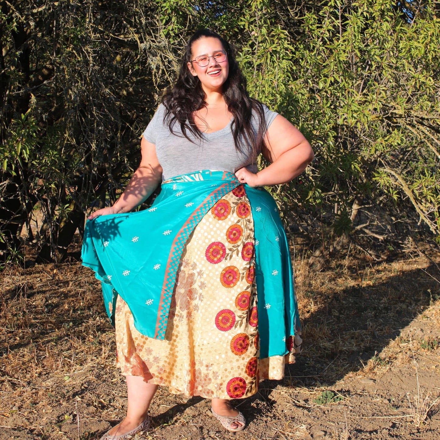Made With Love: The Original Sari Wrap Skirt - view 38