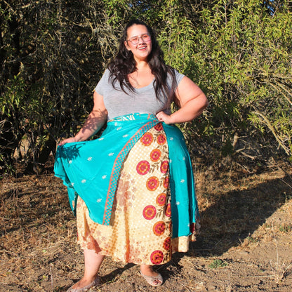 Made With Love: The Original Sari Wrap Skirt - view 38